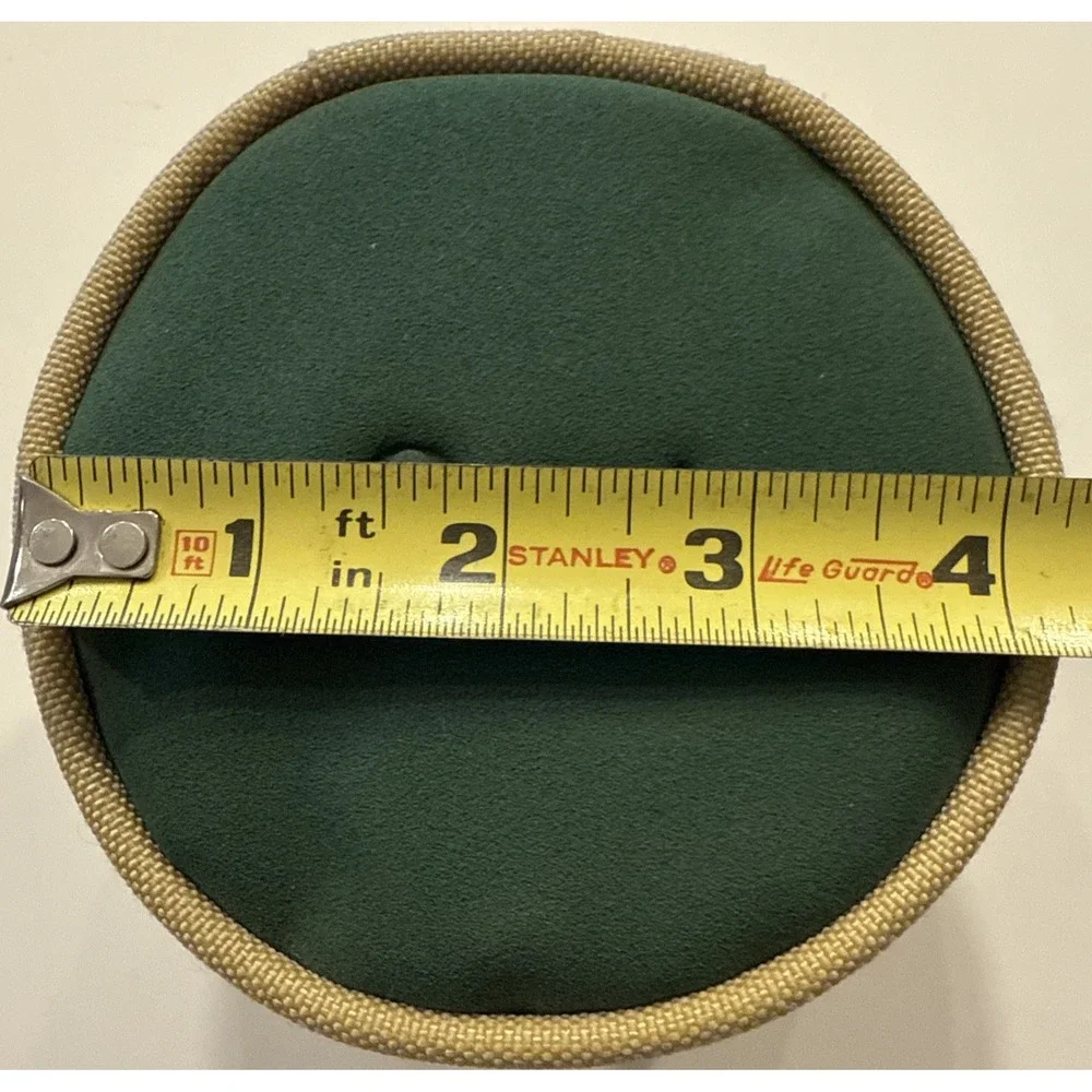 Orvis Vintage Canvas Sheepskin‎ Foam Fly Reel Case USA OC2